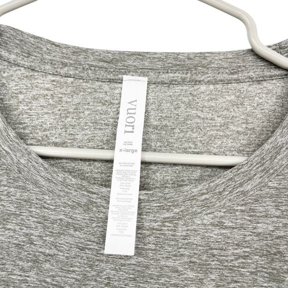 Vuori The Strato Tech Tee Heathered Gray Men's Size XL - Picture 7 of 7